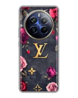 Чохол для Realme 12 Plus з картинкою «Квітковий Louis Vuitton» Чохол для Realme 12 Plus з картинкою «Квітковий Louis Vuitton»