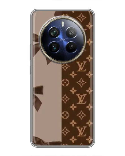 Чехол для Realme 12 Plus с картинкой «Louis Vuitton — банты» Чехол для Realme 12 Plus с картинкой «Louis Vuitton — банты»