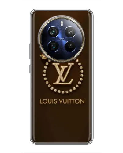 Чехол для Realme 12 Plus с картинкой «LV — золотая печать» Чехол для Realme 12 Plus с картинкой «LV — золотая печать»