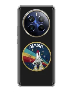 Чехол для Realme 12 Plus с картинкой «NASA — эмблема миссии»