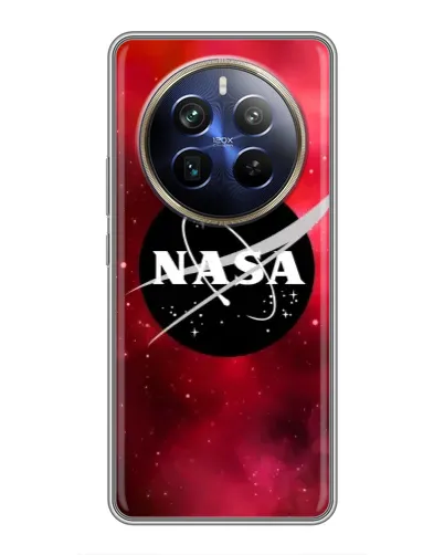 Чехол для Realme 12 Plus с картинкой «NASA — красная туманность» Чехол для Realme 12 Plus с картинкой «NASA — красная туманность»