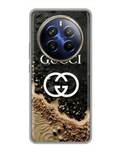 Чехол для Realme 12 Plus с картинкой «Gucci — песчаные дюны» Чехол для Realme 12 Plus с картинкой «Gucci — песчаные дюны»