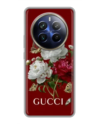Чехол для Realme 12 Plus с картинкой «Gucci — сад» Чехол для Realme 12 Plus с картинкой «Gucci — сад»