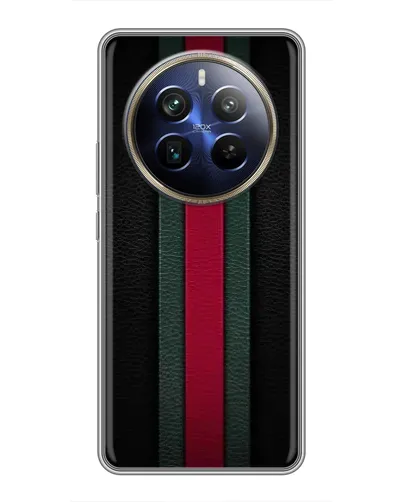 Чехол для Realme 12 Plus с картинкой «Gucci — неоновая линия» Чехол для Realme 12 Plus с картинкой «Gucci — неоновая линия»