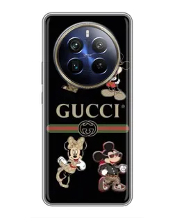 Чохол для Realme 12 Plus з картинкою «Gucci — герої Disney та монограма» Чохол для Realme 12 Plus з картинкою «Gucci — герої Disney та монограма»