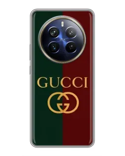Чохол для Realme 12 Plus з картинкою «Gucci — темно-зелений градієнт» Чохол для Realme 12 Plus з картинкою «Gucci — темно-зелений градієнт»