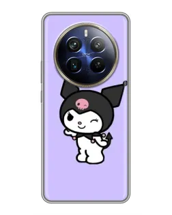 Чехол для Realme 12 Plus с картинкой «Классическая Kuromi» Чехол для Realme 12 Plus с картинкой «Классическая Kuromi»