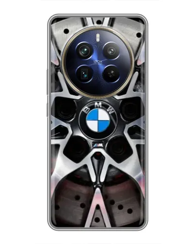Чохол для Realme 12 Plus з картинкою «BMW — деталь диска» Чохол для Realme 12 Plus з картинкою «BMW — деталь диска»