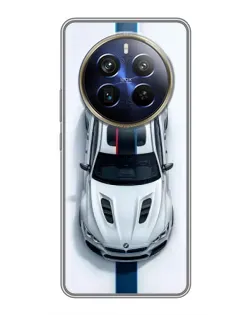 Чохол для Realme 12 Plus з картинкою «Вид зверху — BMW M» Чохол для Realme 12 Plus з картинкою «Вид зверху — BMW M»