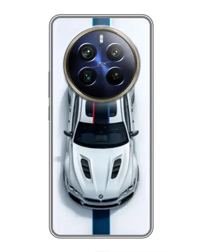 Чохол для Realme 12 Plus з картинкою «Вид зверху — BMW M» Чохол для Realme 12 Plus з картинкою «Вид зверху — BMW M»