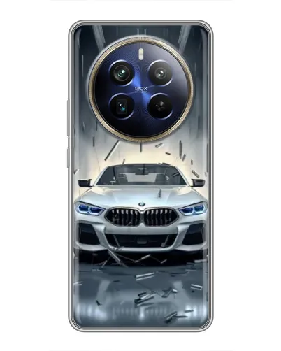 Чохол для Realme 12 Plus з картинкою «BMW у світлі фар» Чохол для Realme 12 Plus з картинкою «BMW у світлі фар»
