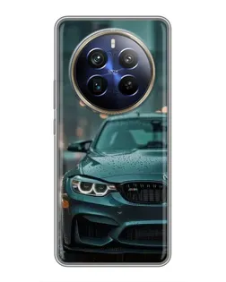 Чохол для Realme 12 Plus з картинкою «BMW у вогнях міста» Чохол для Realme 12 Plus з картинкою «BMW у вогнях міста»