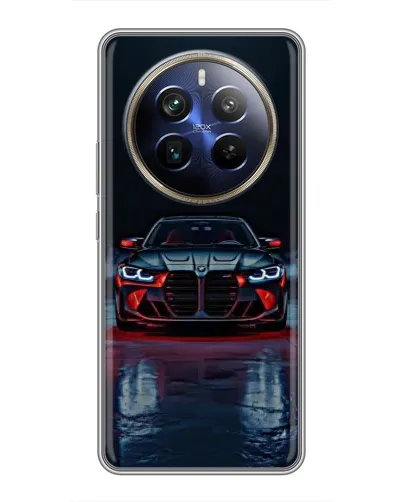 Чохол для Realme 12 Plus з картинкою «BMW на мокрій дорозі» Чохол для Realme 12 Plus з картинкою «BMW на мокрій дорозі»