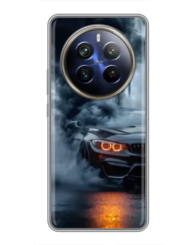 Чехол для Realme 12 Plus с картинкой «BMW M-Power — абстракция» Чехол для Realme 12 Plus с картинкой «BMW M-Power — абстракция»