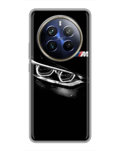 Чехол для Realme 12 Plus с картинкой «BMW — взгляд тигра» Чехол для Realme 12 Plus с картинкой «BMW — взгляд тигра»