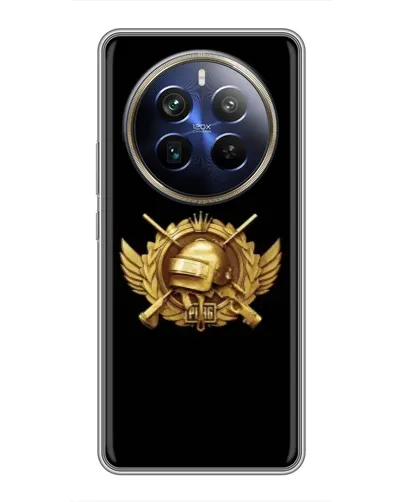 Чохол для Realme 12 Plus з картинкою «PUBG — помаранчевий градієнт» Чохол для Realme 12 Plus з картинкою «PUBG — помаранчевий градієнт»