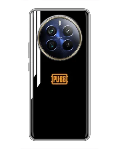 Чохол для Realme 12 Plus з картинкою «PUBG — вертикальні лінії» Чохол для Realme 12 Plus з картинкою «PUBG — вертикальні лінії»