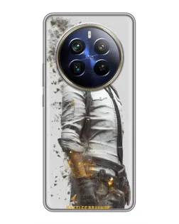 Чохол для Realme 12 Plus з картинкою «PUBG — боєць у пилу» Чохол для Realme 12 Plus з картинкою «PUBG — боєць у пилу»
