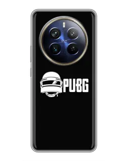 Чохол для Realme 12 Plus з картинкою «PUBG — класичний лого» Чохол для Realme 12 Plus з картинкою «PUBG — класичний лого»