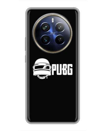 Чохол для Realme 12 Plus з картинкою «PUBG — класичний лого» Чохол для Realme 12 Plus з картинкою «PUBG — класичний лого»