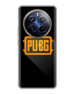 Чохол для Realme 12 Plus з картинкою «PUBG — рамка лого» Чохол для Realme 12 Plus з картинкою «PUBG — рамка лого»