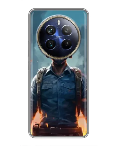 Чохол для Realme 12 Plus з картинкою «PUBG — реалістичний герой» Чохол для Realme 12 Plus з картинкою «PUBG — реалістичний герой»