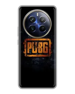 Чохол для Realme 12 Plus з картинкою «PUBG — золотий логотип» Чохол для Realme 12 Plus з картинкою «PUBG — золотий логотип»