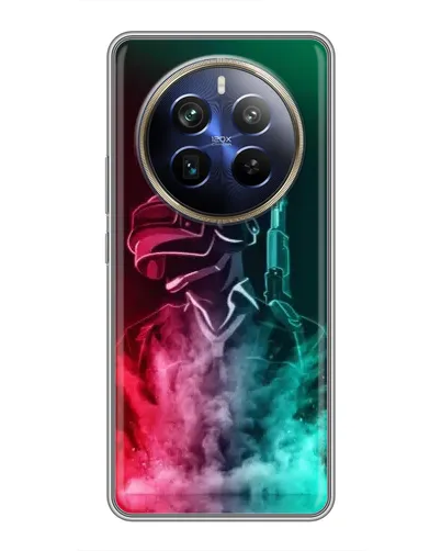 Чохол для Realme 12 Plus з картинкою «PUBG — вогняний воїн» Чохол для Realme 12 Plus з картинкою «PUBG — вогняний воїн»