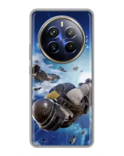 Чохол для Realme 12 Plus з картинкою «Десант PUBG — стрибок» Чохол для Realme 12 Plus з картинкою «Десант PUBG — стрибок»