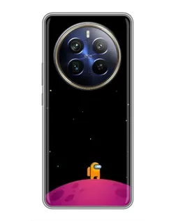 Чохол для Realme 12 Plus з картинкою «Самотній герой на планеті» Чохол для Realme 12 Plus з картинкою «Самотній герой на планеті»