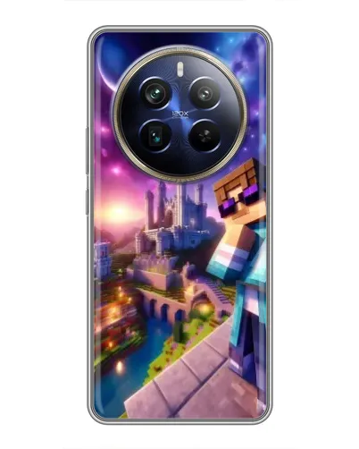 Чохол для Realme 12 Plus з картинкою «Стів та космос» Чохол для Realme 12 Plus з картинкою «Стів та космос»