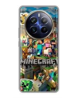 Чохол для Realme 12 Plus з картинкою «Замок Minecraft» Чохол для Realme 12 Plus з картинкою «Замок Minecraft»