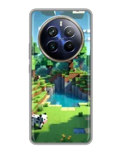 Чохол для Realme 12 Plus з картинкою «Minecraft літній день» Чохол для Realme 12 Plus з картинкою «Minecraft літній день»