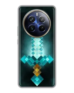 Чохол для Realme 12 Plus з картинкою «Алмазний меч неон» Чохол для Realme 12 Plus з картинкою «Алмазний меч неон»