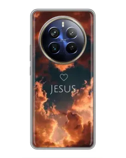 Чехол для Realme 12 Plus с картинкой «Сияние Имени Jesus» Чехол для Realme 12 Plus с картинкой «Сияние Имени Jesus»