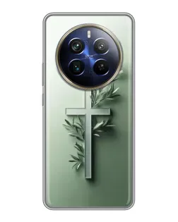 Чехол для Realme 12 Plus с картинкой «Оливковая ветвь»
