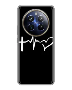 Чехол для Realme 12 Plus с картинкой «Пульс веры»