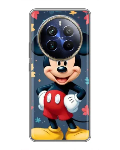 Чехол для Realme 12 Plus с картинкой «Осенний Mickey Mouse»