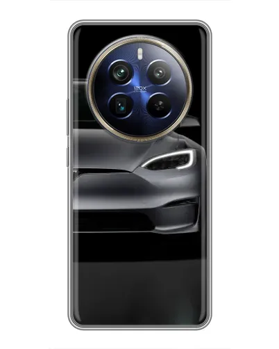 Чохол для Realme 12 Plus з картинкою «Tesla Model S Look» Чохол для Realme 12 Plus з картинкою «Tesla Model S Look»