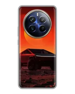 Чохол для Realme 12 Plus з картинкою «Cybertruck на Марсі» Чохол для Realme 12 Plus з картинкою «Cybertruck на Марсі»