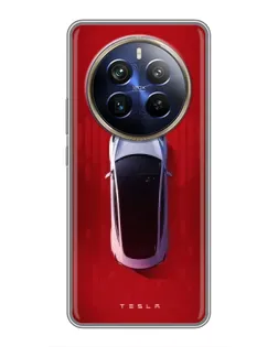 Чохол для Realme 12 Plus з картинкою «Tesla Top View» Чохол для Realme 12 Plus з картинкою «Tesla Top View»