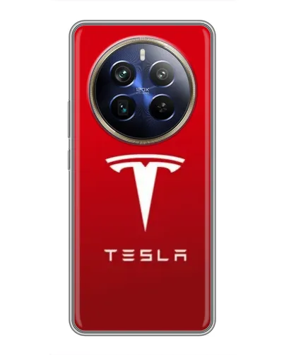 Чохол для Realme 12 Plus з картинкою «Tesla Red Classic» Чохол для Realme 12 Plus з картинкою «Tesla Red Classic»