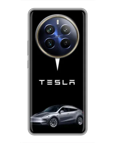 Чохол для Realme 12 Plus з картинкою «Tesla Model Y» Чохол для Realme 12 Plus з картинкою «Tesla Model Y»