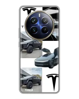 Чохол для Realme 12 Plus з картинкою «Колаж Cybertruck Tesla» Чохол для Realme 12 Plus з картинкою «Колаж Cybertruck Tesla»