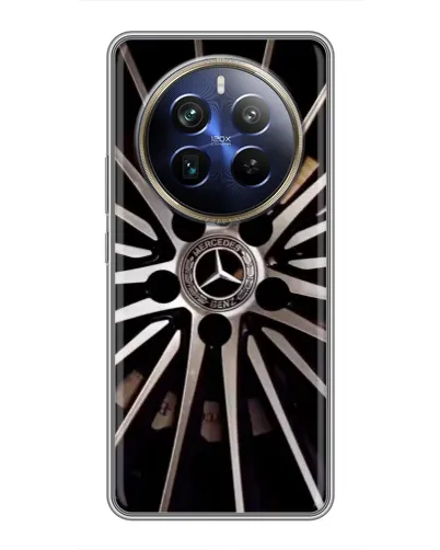 Чехол для Realme 12 Plus с картинкой «Диск Mercedes»