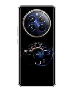 Чохол для Realme 12 Plus з картинкою «Салон Audi — кермо» Чохол для Realme 12 Plus з картинкою «Салон Audi — кермо»
