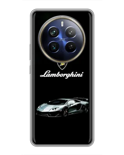 Чохол для Realme 12 Plus з картинкою «Логотип Lamborghini класика» Чохол для Realme 12 Plus з картинкою «Логотип Lamborghini класика»