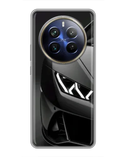Чохол для Realme 12 Plus з картинкою «Lamborghini фари деталізація» Чохол для Realme 12 Plus з картинкою «Lamborghini фари деталізація»