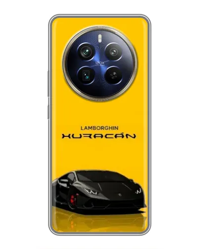 Чохол для Realme 12 Plus з картинкою «Lamborghini Huracan чорний» Чохол для Realme 12 Plus з картинкою «Lamborghini Huracan чорний»