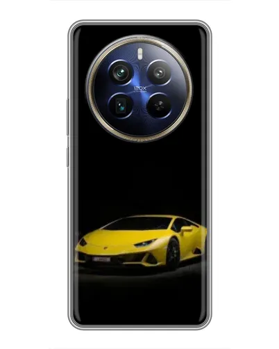 Чохол для Realme 12 Plus з картинкою «Lamborghini жовтий акцент» Чохол для Realme 12 Plus з картинкою «Lamborghini жовтий акцент»